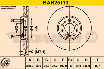 BARUM BAR25113