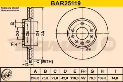 BARUM BAR25119