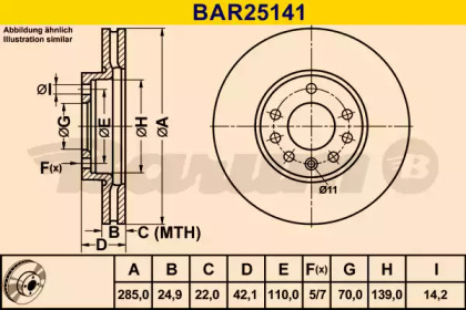 BARUM BAR25141