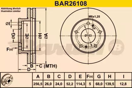 BARUM BAR26108