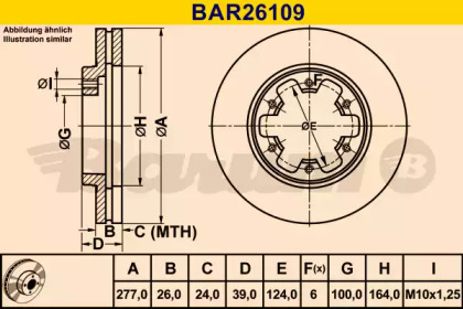 BARUM BAR26109