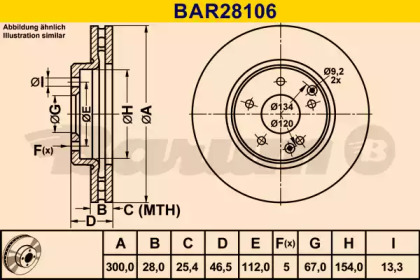 BARUM BAR28106