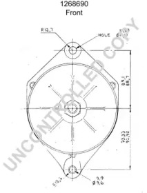 prestolite electric 1268690