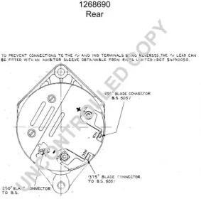 prestolite electric 1268690