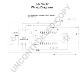 PRESTOLITE ELECTRIC 1277A730