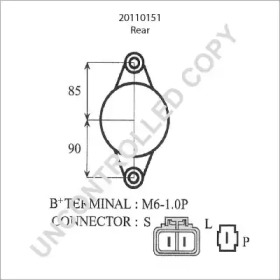 PRESTOLITE ELECTRIC 20110151