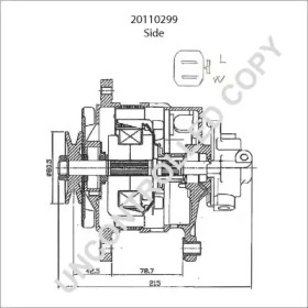 prestolite electric 20110299