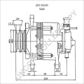 prestolite electric 20110341