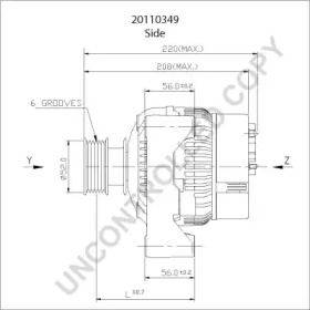 prestolite electric 20110349