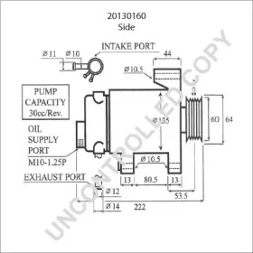 prestolite electric 20130160
