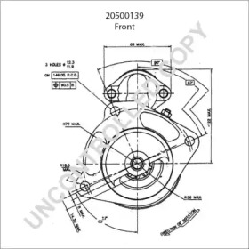 prestolite electric 20500139