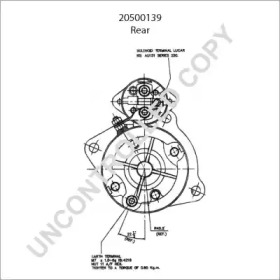 prestolite electric 20500139