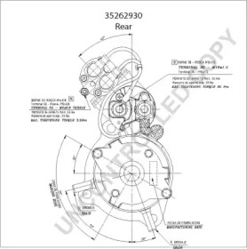 prestolite electric 35262930