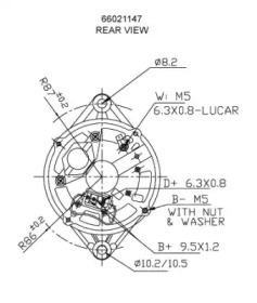 prestolite electric 66021147