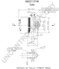 prestolite electric 66021151m