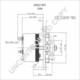 prestolite electric 66021401
