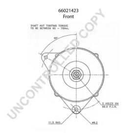 prestolite electric 66021423