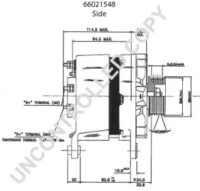 prestolite electric 66021548