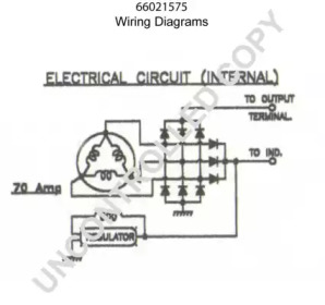 PRESTOLITE ELECTRIC 66021575