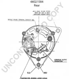 prestolite electric 66021584