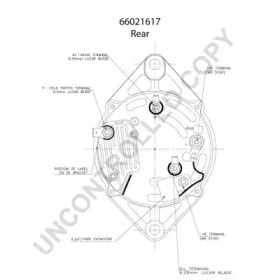 prestolite electric 66021617a