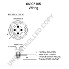 PRESTOLITE ELECTRIC 66925165