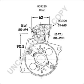 prestolite electric 858320