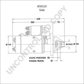 prestolite electric 858320