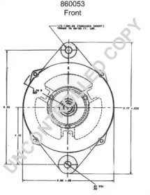 prestolite electric 860053