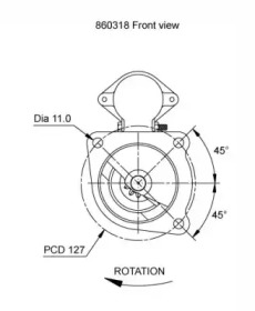 prestolite electric 860318