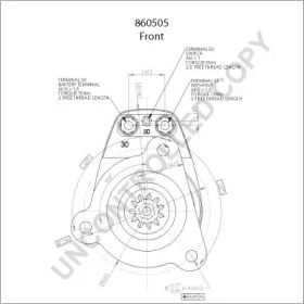 prestolite electric 860505gb