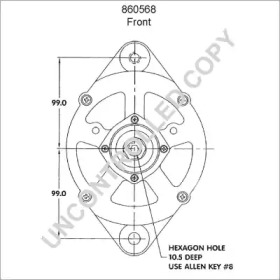 prestolite electric 860568