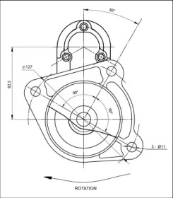 prestolite electric 861036