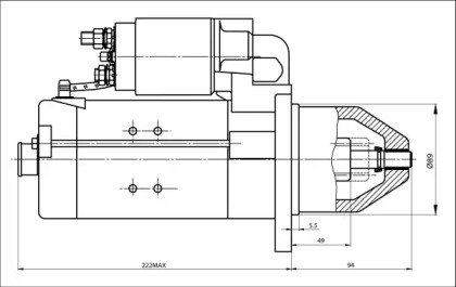 prestolite electric 861036