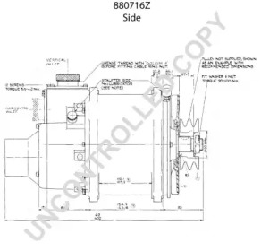 prestolite electric 880716z