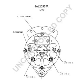 prestolite electric 8al2055fa