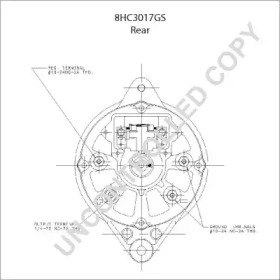 prestolite electric 8hc3017gs