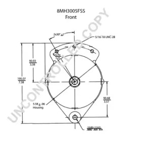 PRESTOLITE ELECTRIC 8MH3005FSS