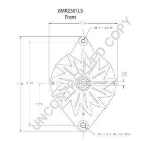 prestolite electric 8mr2301ls