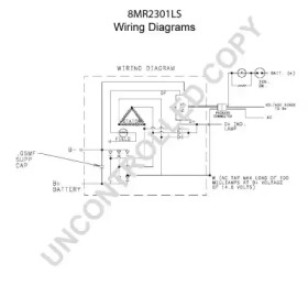 PRESTOLITE ELECTRIC 8MR2301LS