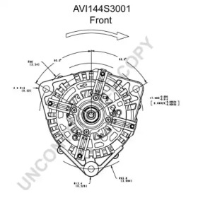 prestolite electric avi144s3001