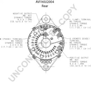 prestolite electric avi160j2004