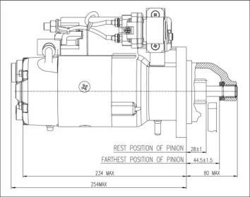 prestolite electric m100r2014se