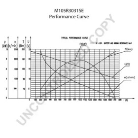 prestolite electric m105r3031se