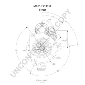 prestolite electric m105r3031se