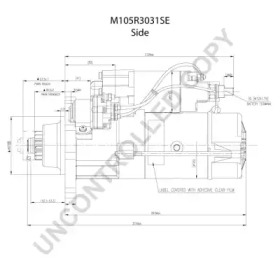 prestolite electric m105r3031se