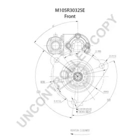 prestolite electric m105r3032se