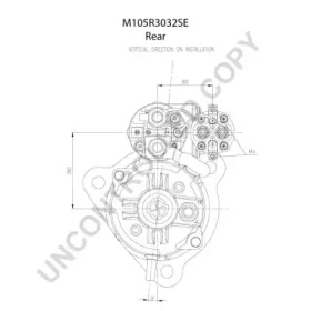 prestolite electric m105r3032se