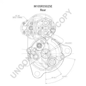 prestolite electric m105r3502se