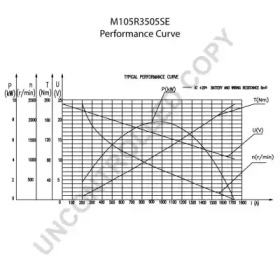 prestolite electric m105r3505se